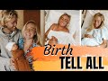 OUR BIRTH STORY | How I went through the first 8 hours of LABOR at home! | The Beeston Fam