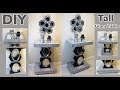 Dollar Tree DIY Tall Glam Side Table Home Decor 2019 #WithMe