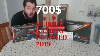 BUDGET GAMING PC BUILD 2019! 700$