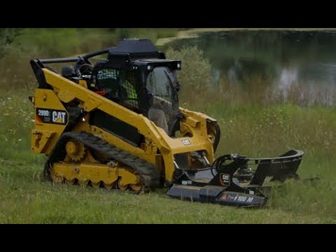 Cat® Industrial Brushcutter at Work