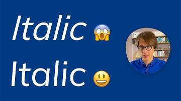 Avoid Faux Italics – Typographic Website Review