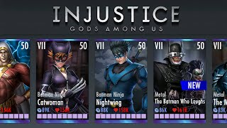 Injustice Mobile: Showcase & Giveaway Unlocked all Characters and Gears Pack