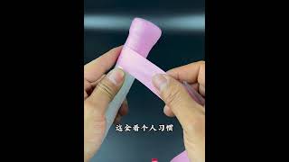 Badminton Grip Wrapping Tutorial for Beginners How to Install Overgrip Perfectly #shorts P2