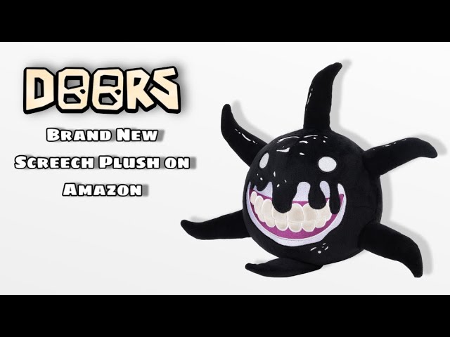 New Roblox DOORS Official Makeship Screech Plush Coming Soon!!! 