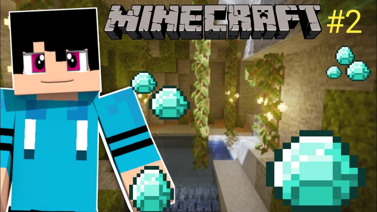Can I Find Diamond In Secret Mountain | Minecraft Gameplay #2 - YouTube