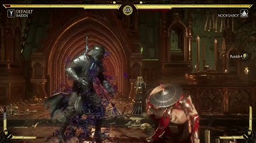 Mortal kombat 11 raiden vs noob saibot , raiden brutality