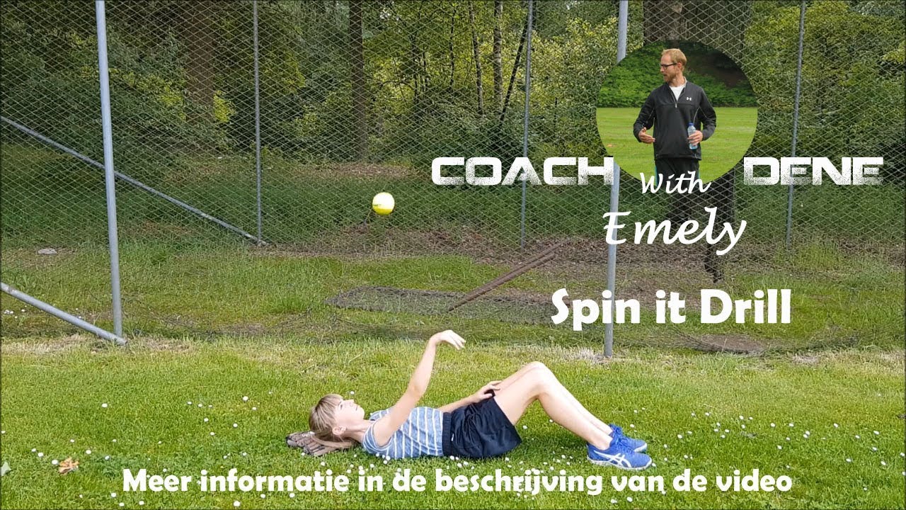 Softball pitching, Spin it drill, softball pitching YouTube