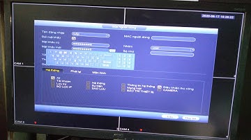 Đổi mật khẩu tài khoản xem đầu camera dahua