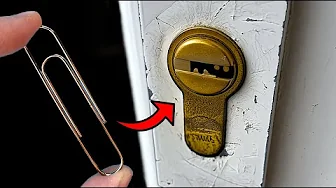 Open Any Lock Without a Key in 1 Minute! Experienced Locksmith was impressed!