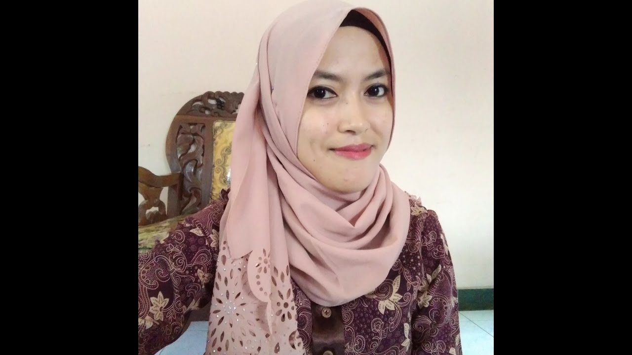 Tutorial Hijab Pashmina Simpel Part 1 KEREN YouTube