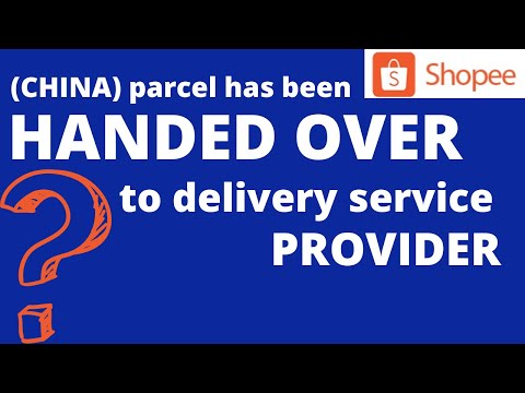 (China) parcel has been handed over to delivery service provider