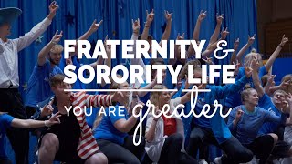 Be Blue. Be Gold. Be GREEK!