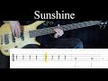 Sunshine alice in chains  bass cover with tabs by leo dzey