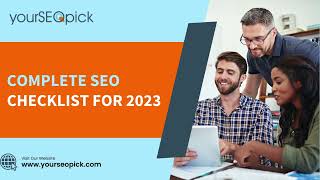 Complete SEO Checklist for 2023