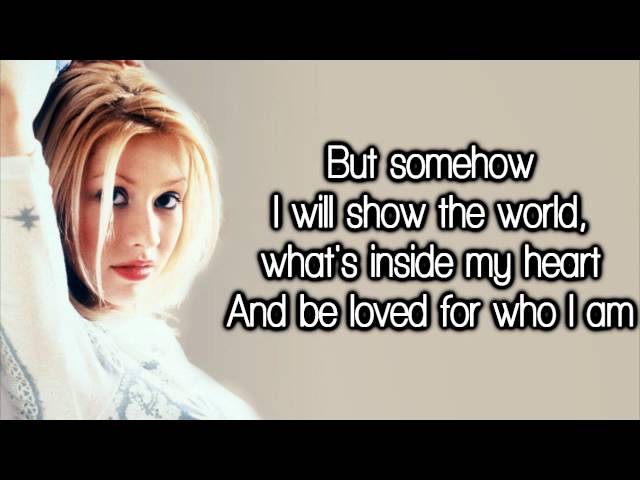 Christina Aguilera - Reflection (Lyrics) HD class=