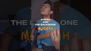 ANDRA AND THE BACKBONE - MUSNAH Solo. (Indonesian Band) #guitarshort #guitarcover #andra #solo #YT