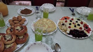 مائدة اليوم التاسع والعشرون من رمضان 2018 من مطبخ سلسبيل  /La table du 29ème  jour de ramadan  2018