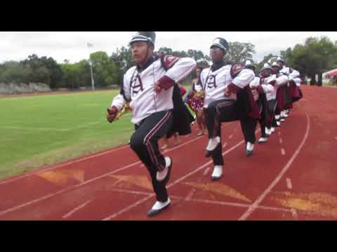 Anniston High School Marching Band Marching Into Stands After Field Show At Selma's BOTB | 2019 |