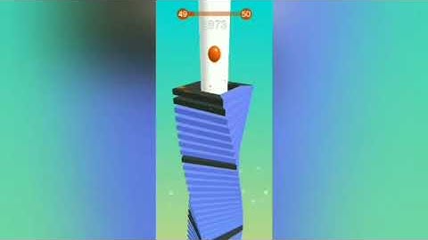 Stack Ball Level 49 | Blast Through Platforms | A4 Tech Live