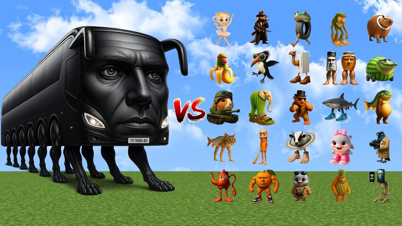 Rang Ring Reng Bus Ireng Bianco vs All Minecraft Bosses - Minecraft ...