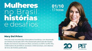 Historiadora Mary Del Priore ministra palestra com o tema 