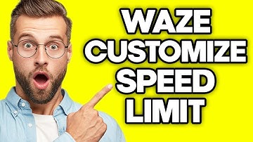 How To Customize Speed Limit in Waze (2023)
