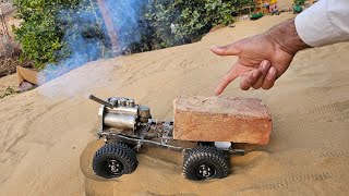 How to make a powerful truck || I built a powerful truck 4x4 || science project @SukhbirSkill