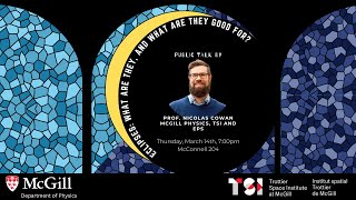TSI Public Talk: Eclipses, what are they and what are they good for
