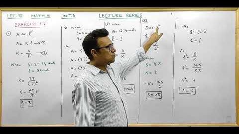 class 10 maths chapter 3 exercise 3.7 | complex variations | joint variations