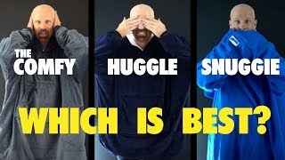 The Comfy vs Huggle vs Snuggie: Which is Best?