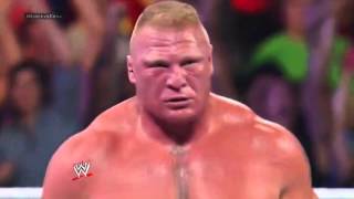 Brock Lesnar - F5' John Cena (2014)