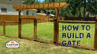 How to build a Gate that won't sag! | Howto