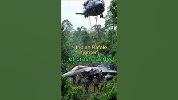 Indian Rafale Jet Crash-Landed in Jungle |.  india vs pakistan #iandiavspakistanfight