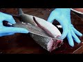 Milkfish cutting technology / Quickly remove fish bones - Amazing technique / Taiwan Seafood