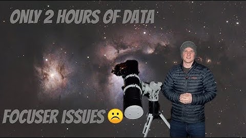 A quick photo of the reflection nebula M78 & problems with my SkyWatcher 190NM Focuser.