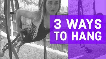 Intro to Yoga Trapeze for Beginners - 3 Ways to Hang