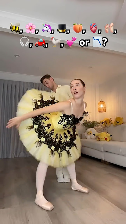 WE NEED TO KNOW!? 🩰😅 - Jasmin and James #dance #trend #viral #couple #funny #ballet #shorts