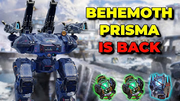WR - I Unleashed The Behemoth Prisma On Yamantau... Easily Dominating The Map | War Robots