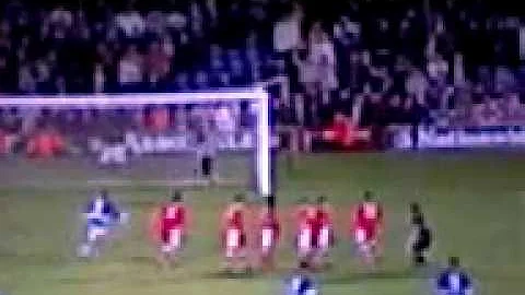 Steve Sedgley's classic free kick against Charlton