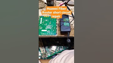 Huawei Fiber Router short circuit repair #shorts #repair #subscribe #short
