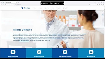 Skin Cancer Detection using Machine Learning Project | Final Year Project Computer Science