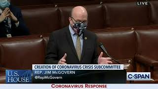 McGovern on the House Floor: COVID Relief Needs Oversight