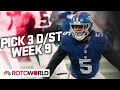 Giants, Saints, Vikings lead Defense (D/ST) Start Em / Sit Em for Week 9 | Rotoworld | NFL on NBC