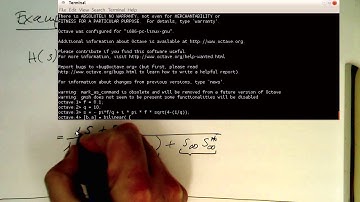 Bilinear transform: octave bilinear command (0007)