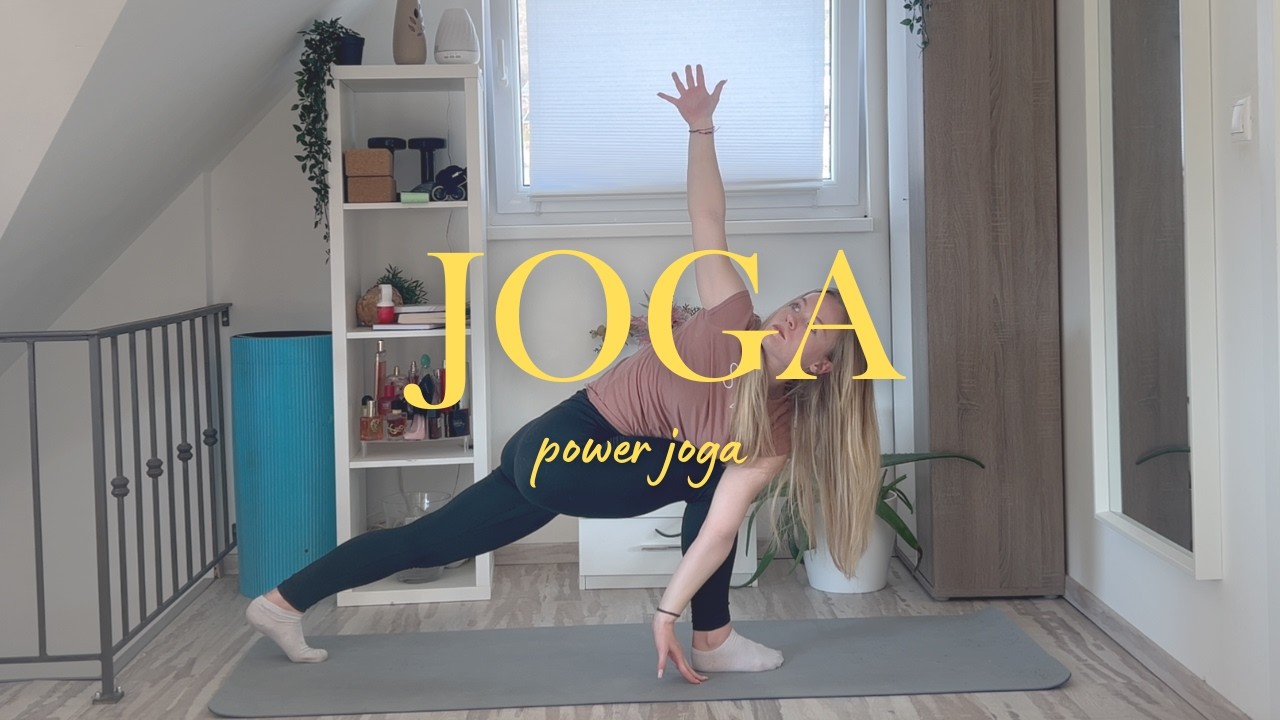 15-minutni Power Yoga Flow | Vadba za celo telo (moč, mobilnost, cardio)