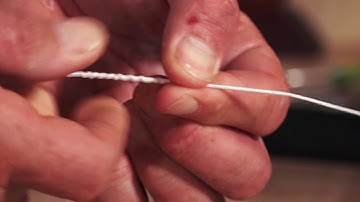 TOP-SHOT SPLICING KNOT (POWERPRO HOLLOW ACE BRAID TO MONO)