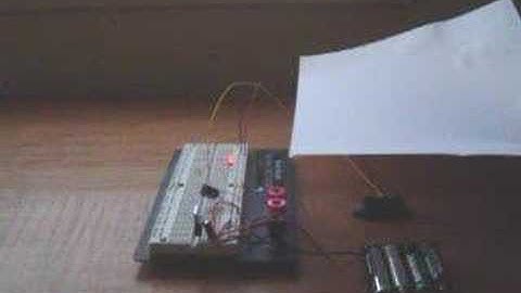 IR Range Sensor Analog Test