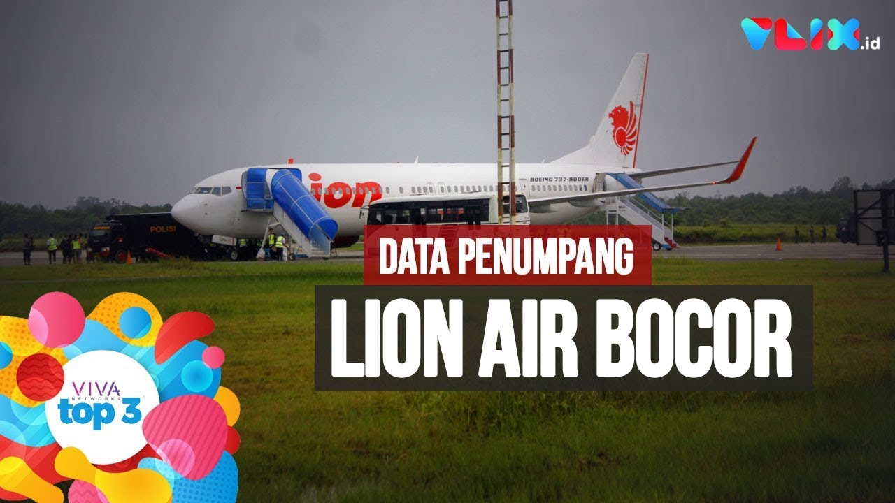 http://news.viva.co.id VIVA TOP3: Data Penumpang Lion Group Bocor, Menpora Pamit Mundur, Pesawat Hilang di Papua