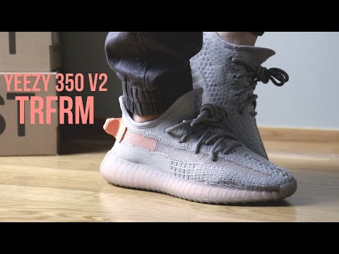 yeezy trfm on feet