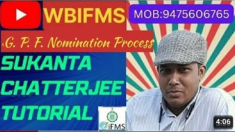 Wbifms#gpf nomination process#hrms#how to do gpf nomination in hrms#🙏🙏🙏